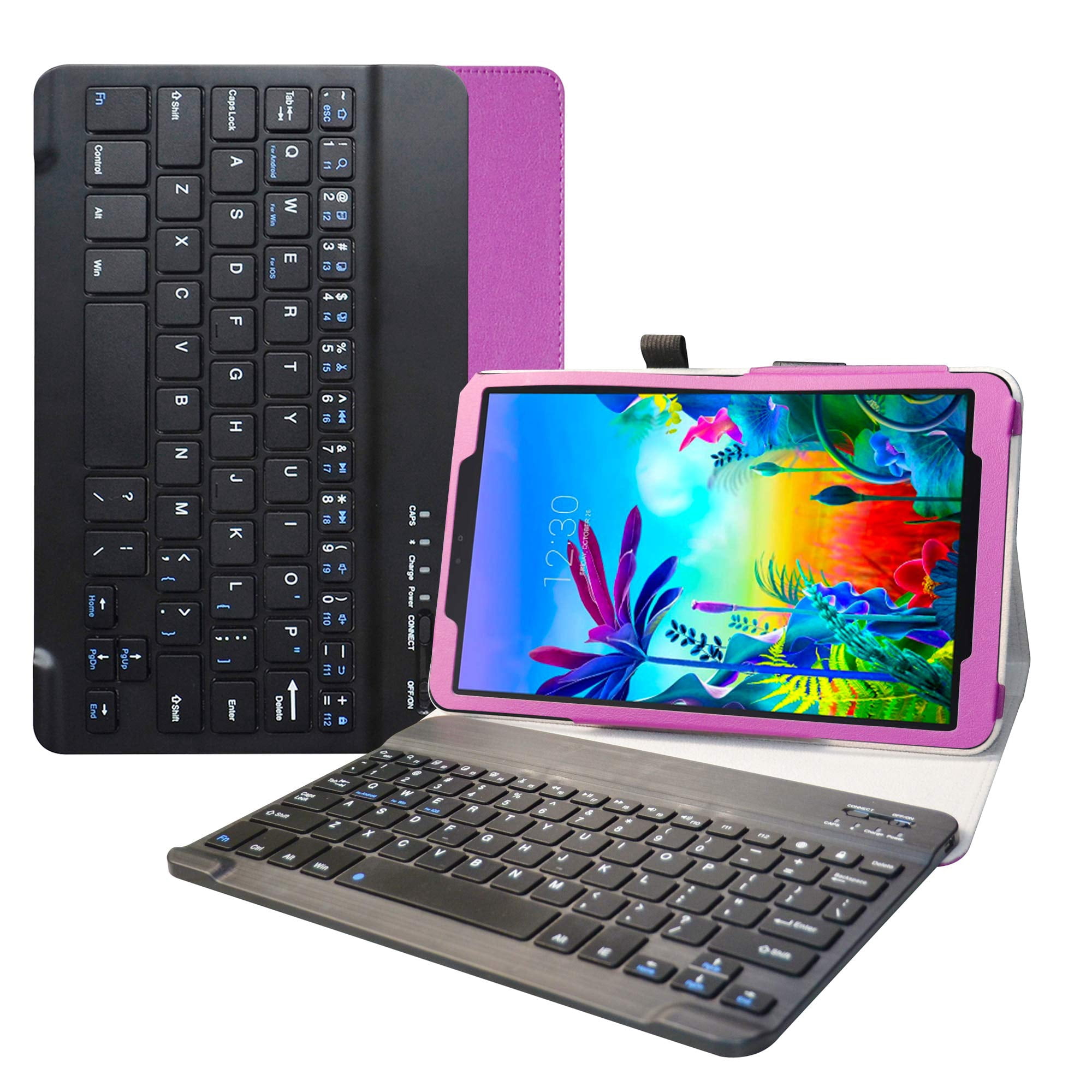 Funda De Teclado Liushan Compatible Con Lg G Pad 5 10.1 T600