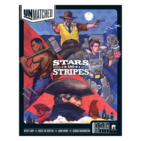 Juego de mesa Unmatched: Stars & Stripes