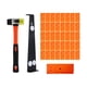 thumbnail image 3 of Juego De Instalación De Pisos De Madera Laminada De 43 Piezas Instalación De Pisos De Madera Bloque Naranja, 3 of 5