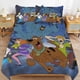 thumbnail image 1 of Scooby Doo Comforter Set 3 Pieces Quilt Cover Set Soft Bedding Sets for All Seasons, 1 of 5