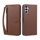 thumbnail image 1 of Funda Tipo Billetera para samsung galaxy A24 4G con Soporte y Bolsillo con Cierre Marrón, 1 of 1