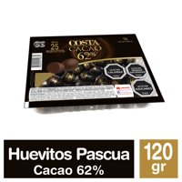 Huevitos Chocolate Cacao 62% Bandeja 120 G Costa