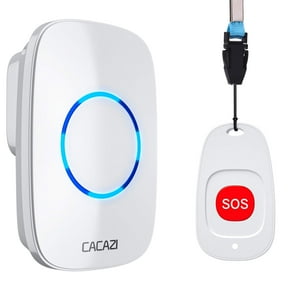 Localizador Inalámbrico Para Cuidadores Doublecare Para Personas Mayores Con 1 Botón Sos