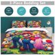 thumbnail image 5 of Super Mario 3-Piece Comforter Set for Bedroom Super Mario Bedding Set for Kids Adults Soft Microfiber Duvet Cover Set with Zipper Closure, 5 of 5