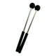 thumbnail image 1 of 2 piezas de baquetas de percusión con cabeza de goma, mazos de batería portátiles de 8,66 pulgadas, varilla de metal para Glockenspiel, carillón, xiló negro, 1 of 5