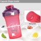 thumbnail image 4 of Botella XTKS 400 ml Shaker de Proteína con Bola de Mezcla, 4 of 7