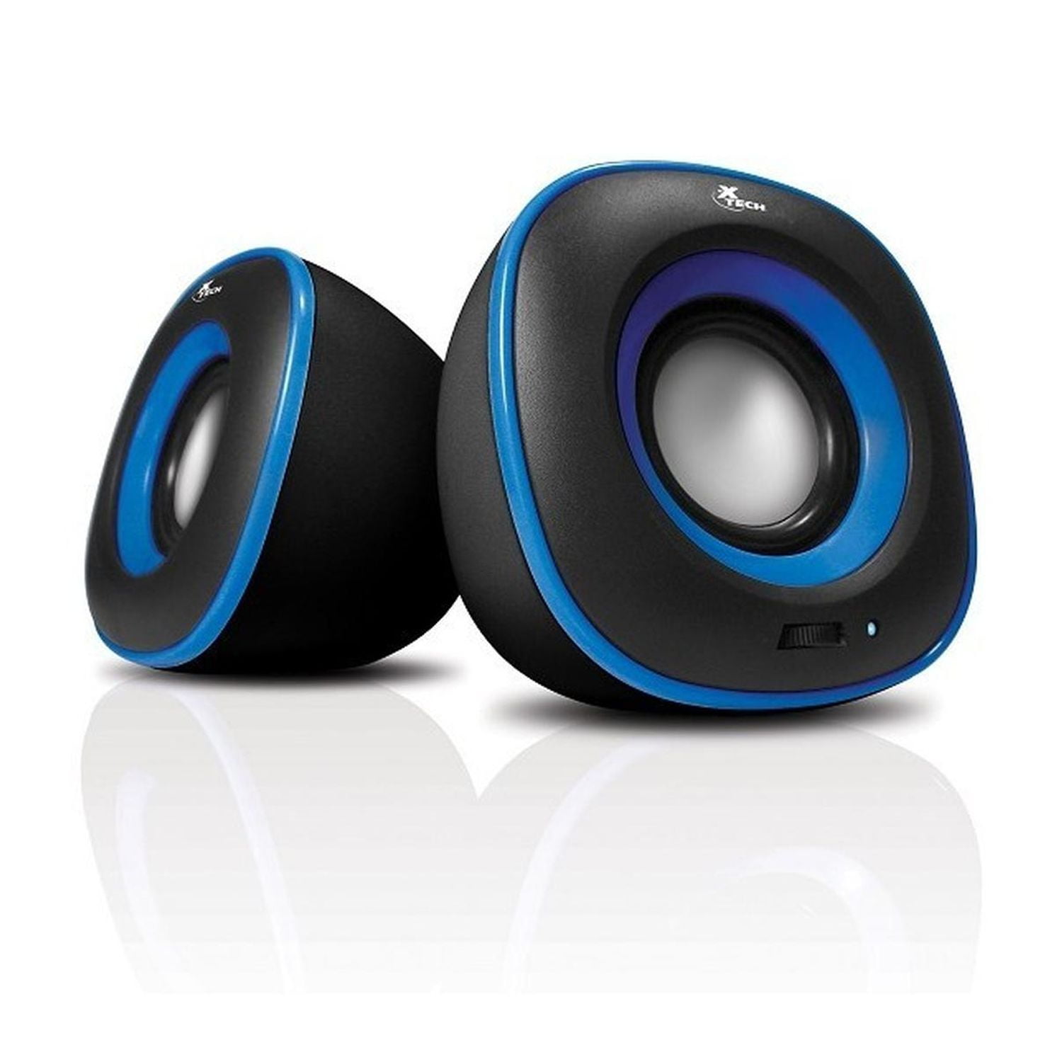 Parlantes Xtech Spekter Blue Negro