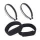 thumbnail image 4 of 2x Clips Para Pantalones De Ciclismo, Banda Reflectante De Seguridad Para Tobillo, Para Andar Al Aire Libre, Color Plateado, 4 of 5