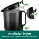 thumbnail image 4 of Extractor de Jugos en Frío Fretta 1.8L Tolva de 5.3" Libre de BPA, 4 of 9