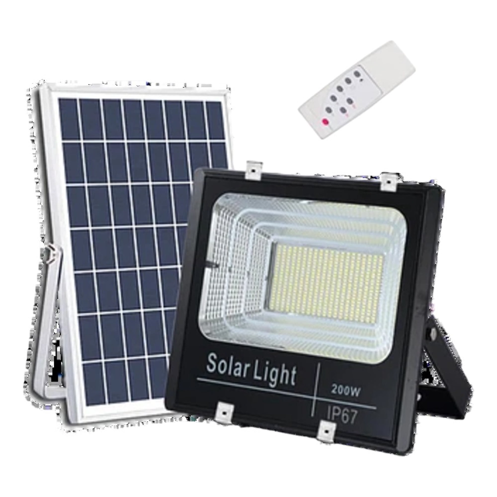 Proyector Panel Solar Lamp 200w/6500k Ip66 Pm-006 Irm-10958