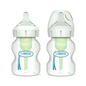 Dr. Brown'S - Pack 2 Mamaderas Anticólico Boca Ancha 150Ml