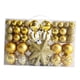 thumbnail image 3 of Bolas De Navidad Colgantes Bolas De Decoración Colgante Para Exteriores 101 Piezas De Oro, 3 of 5