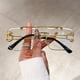 thumbnail image 1 of Stylish Rimless Sunglasses for Women & Men - UV400 Protection, Animal Decor & Gradient Lens - Perfect for Beach Parties!, 1 of 5