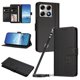thumbnail image 1 of Funda Cartera Trébol para Motorola Edge 70 Pro con Ranuras Tarjetas y Carga Inalámbrica Negro, 1 of 6