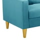 thumbnail image 3 of Sofa New Retro 3CG Felpa 01 Turquesa, 3 of 6