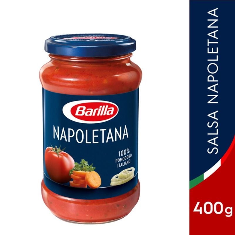 Salsa De Tomate Napoletana Frasco 400 g Barilla