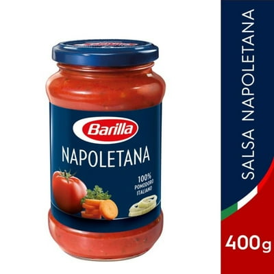 Salsa De Tomate Napoletana Frasco 400 G Barilla