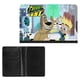 thumbnail image 2 of Johnny Test Porta Pasaporte y Cartera de Viaje Premium de Cuero PU, Funda de Pasaporte Bloqueo RFID con Ranuras para Tarjetas de Crédito, Estuche para Libro de Pasaporte para Familia 10cm × 15cm, 2 of 6