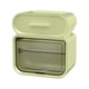 thumbnail image 5 of Caja De Pañuelos Para Baño, Soporte De Papel Higiénico Montado En La Pared Para Sala De Estar, Cocina, Verde S, 5 of 5
