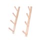 thumbnail image 3 of 2 Piezas De Estante De Almacenamiento De Esterilla De Yoga De Madera, Organizador De Esterilla De Yoga Para Patineta, 4 Niveles, 3 of 5