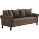thumbnail image 2 of Sofa Lua 3c Felpa 20 Chocolate, 2 of 5