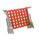 thumbnail image 1 of Juego De Mesa 4 En Fila Juego De Estrategia Clásico Para Ni?os Adultos Camping Ni?os Gris Y Rojo, 1 of 5