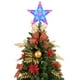 thumbnail image 2 of Estrella Punta Arbol Led RGB A Pilas Navidad 15cm Decoracion, 2 of 3