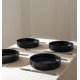 thumbnail image 3 of Juego de 4 tazones de piedra Stone Lain de 20 cm, color negro, 3 of 8