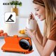 thumbnail image 4 of Funda Cartera Mariposa para [Xiaomi 15 Ultra] con Soporte y Cremallera Naranja, 4 of 6