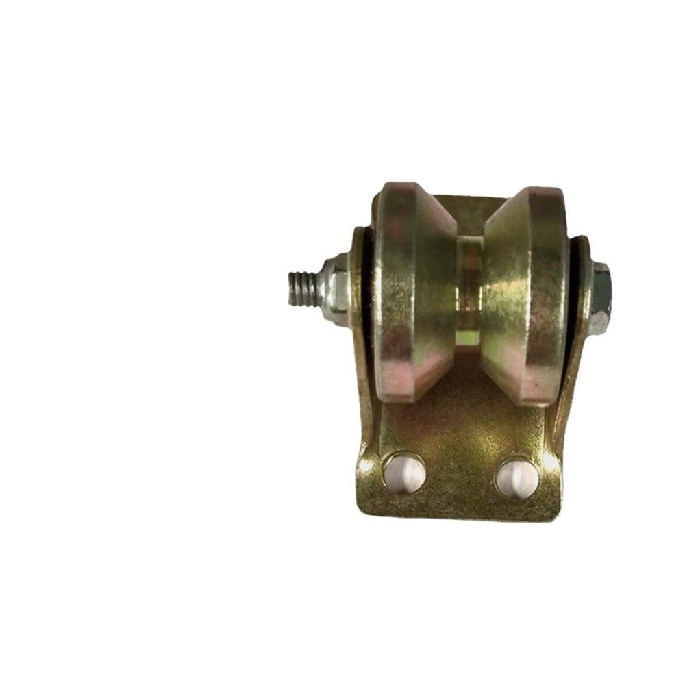 Xusx111 - Rueda De Rueda Rígida De Ranura De Dia Acero Para Máquinas Industriales Carros 4pcs Rueda De Puerta Deslizante, Rueda Rígida Con Soporte Para Pista Invertida