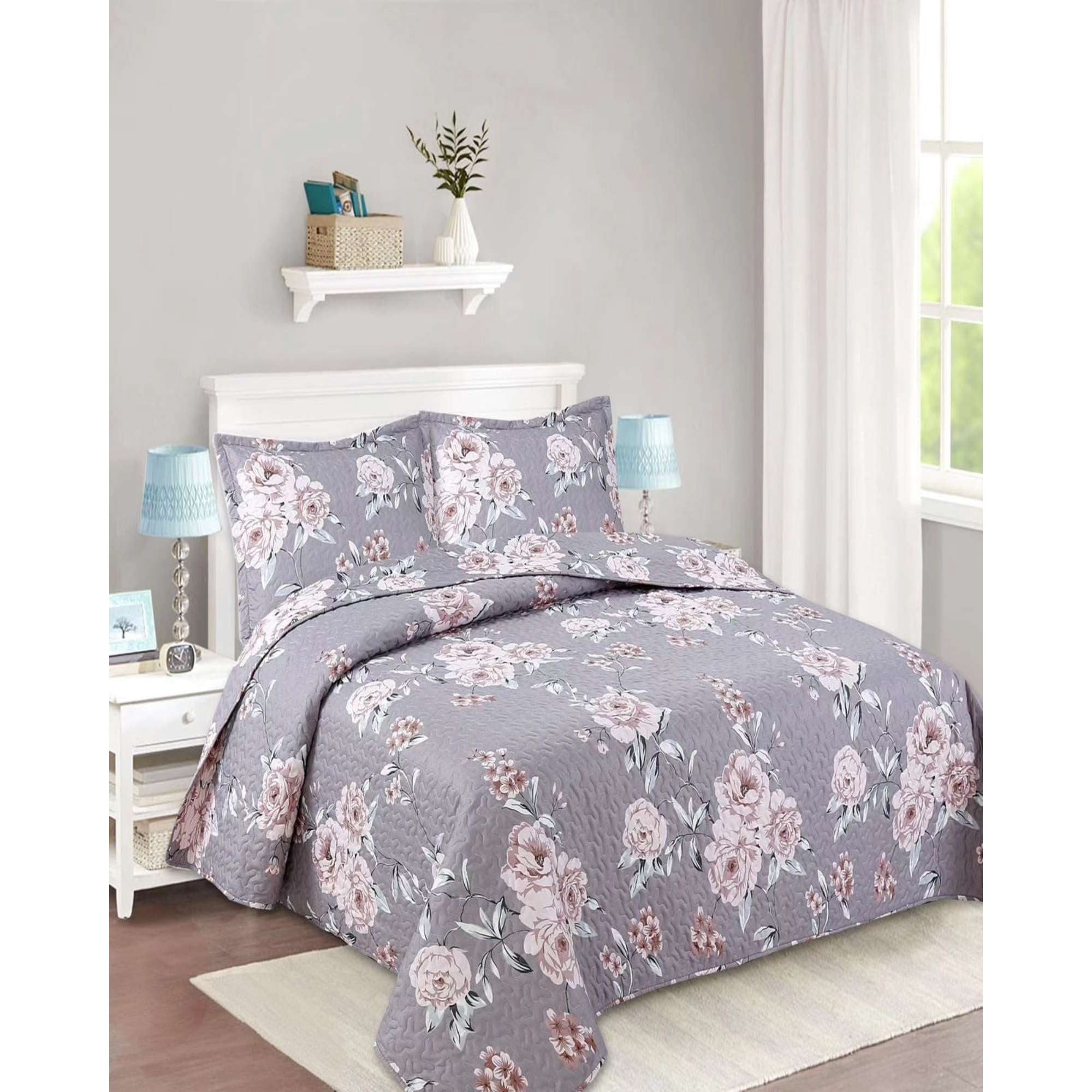 Genérico - Cubrecama 2 Plazas De Verano