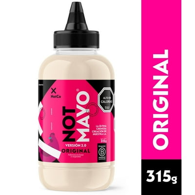 Aderezo Tipo Mayonesa Notmayo Original Squeeze 315 G Not Mayo