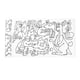 thumbnail image 3 of Niños Colorear Rollo Kid Graffiti Desplazamiento Colorable Dibujo Papel Zoológico, 3 of 5