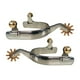 thumbnail image 1 of Espuelas Para Caballos Estilo Occidental Plata Mujer, 1 of 3
