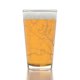 thumbnail image 2 of Vaso tipo pinta con mapa grabado de Austin, Texas, 473 ml, transparente, 2 of 5