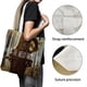 thumbnail image 3 of Where The Wild Things Are Bolso de tela con estampado de lienzo para mujer, bolsa de compras reutilizable y estética, con cremallera interior, regalo para mujer,38*45cm., 3 of 6