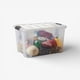 thumbnail image 1 of Caja Plastica Transparente 52 Lts C/Ruedas Mod TG51122B, 1 of 7