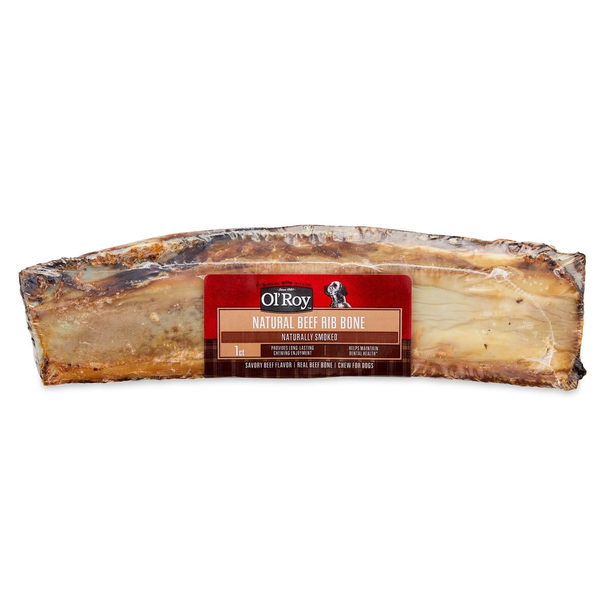 Hueso Natural Ol Roy Costilla De Res 1 Unidad Perro