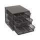 thumbnail image 4 of Organizador Safco Onyx de 3 Niveles y 3 Cajones en Acero Negro, 4 of 4
