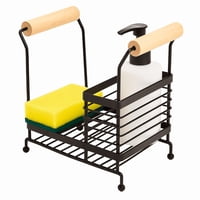 Wakeshome - Rack De Almacenamiento Para Fregadero Estante De Esponja
