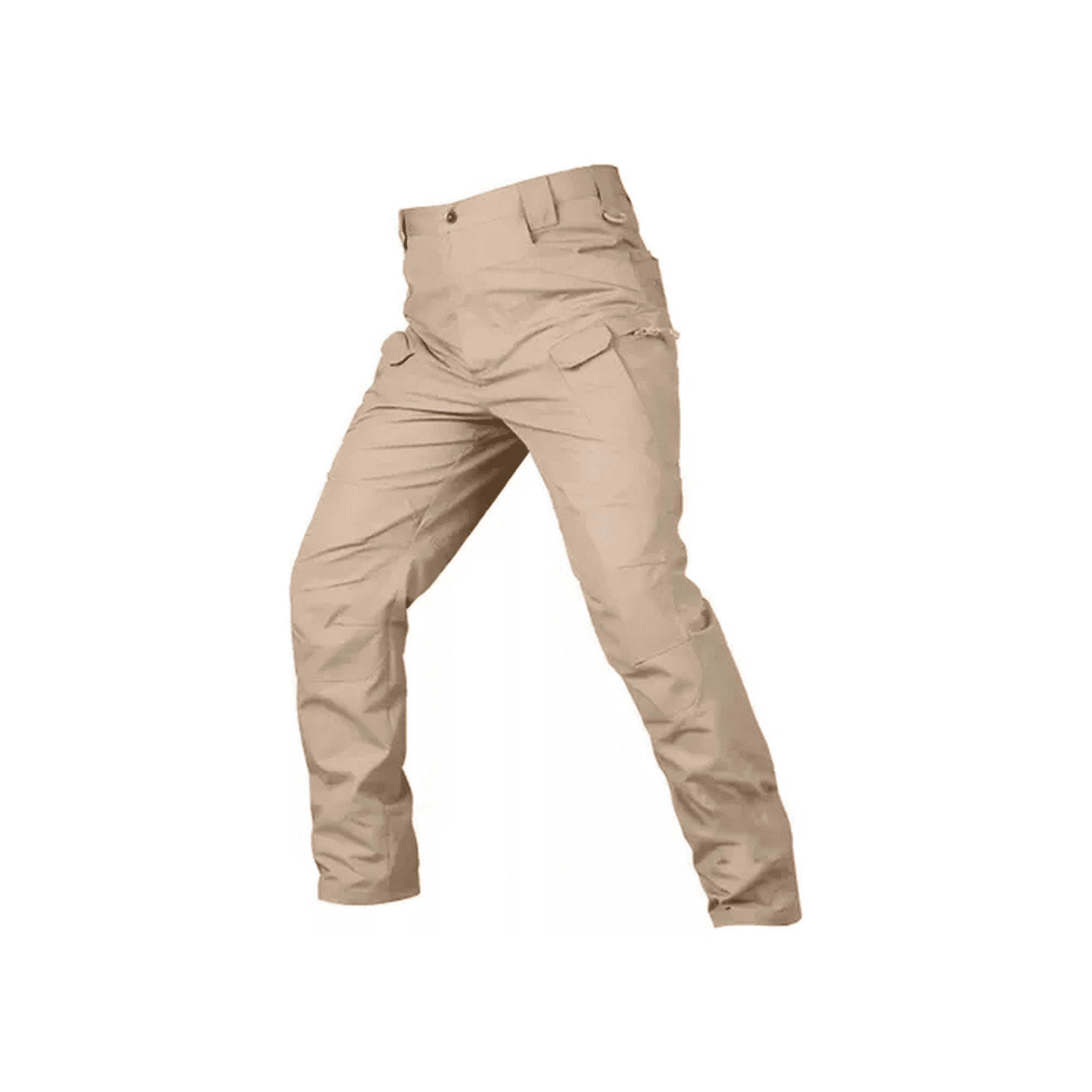 Genérico - Pantalón Táctico Airsoft Militar Trekking, Color Beige, Talla S