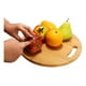 thumbnail image 3 of Tabla Para Picar Y Cortar De Madera Circular Enchapada 30cm, 3 of 4