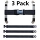 thumbnail image 2 of Candado de Seguridad Vukgahao, paquete de 3, negro, multifuncional, 2 of 9