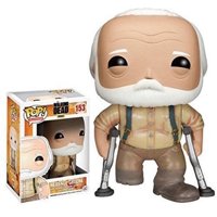 Figura De Acción Funko Walking Dead Hershel Pop Tv 3X4 Cm
