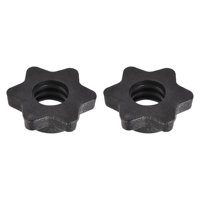 Ioensy - 2X Collares De Barra De Barbilla Abrazaderas De Tornillo Con Mancuernas Portátiles Para Fitness Al Aire Libre Al Aire Libre A