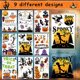 thumbnail image 2 of Halloween Party Decorations Reusable Window Clings for Halloween, 2 of 3
