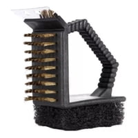 Cukin - Cepillo Limpia Parrilla 3 Caras Limpiador De Parrilla Asado