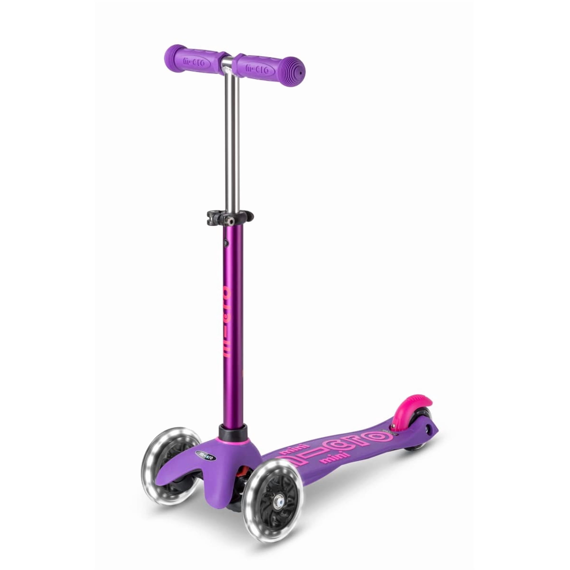 Mini Ruedas Iluminadoras Led Scooter Micro Kickboard