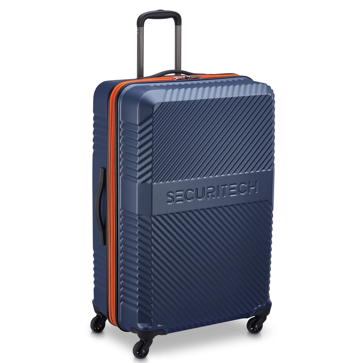 Maleta Grande Securitech Delsey Patrol 31 Rígida Azul