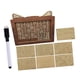 thumbnail image 2 of Hucha De Madera Para Manualidades, Ahorro De Dinero, Contenedor De Dinero Para Niños, Adultos, Niños, Marrón Oscuro, 2 of 3